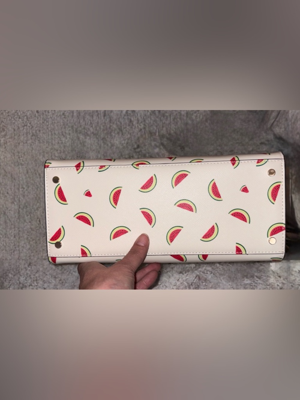 Kate Spade Staci Watermelon Party Medium Satchel - Picture 9 of 12